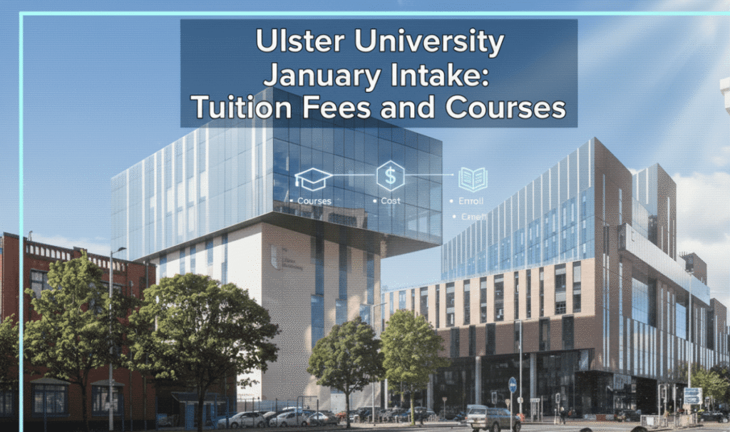 Ulster University January Intake Tuition Fees and Courses